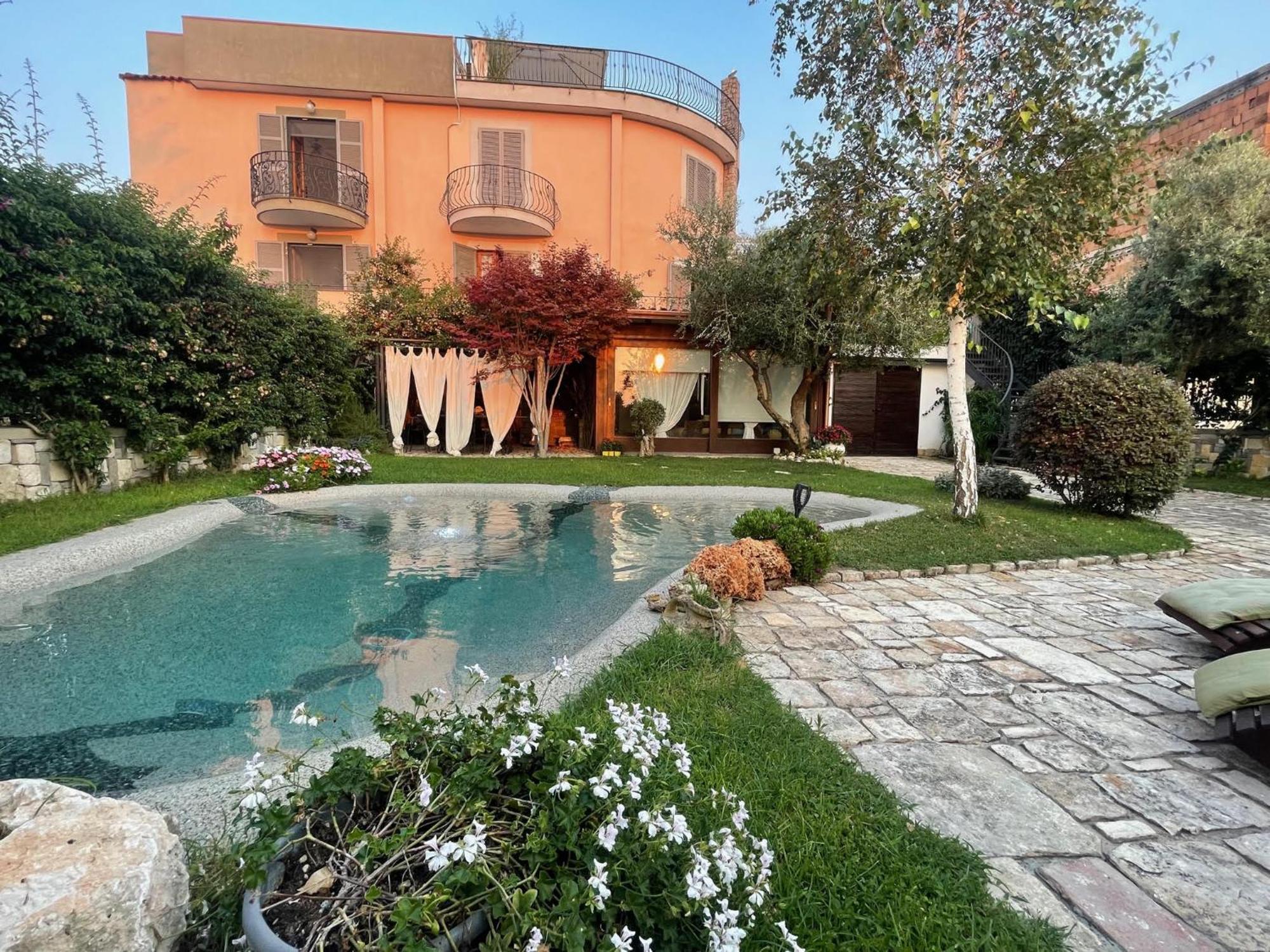 Domus Parva - Villa Con Bio-Piscina, Spa Privata E Appartamenti Panoramici Bacoli Exterior foto